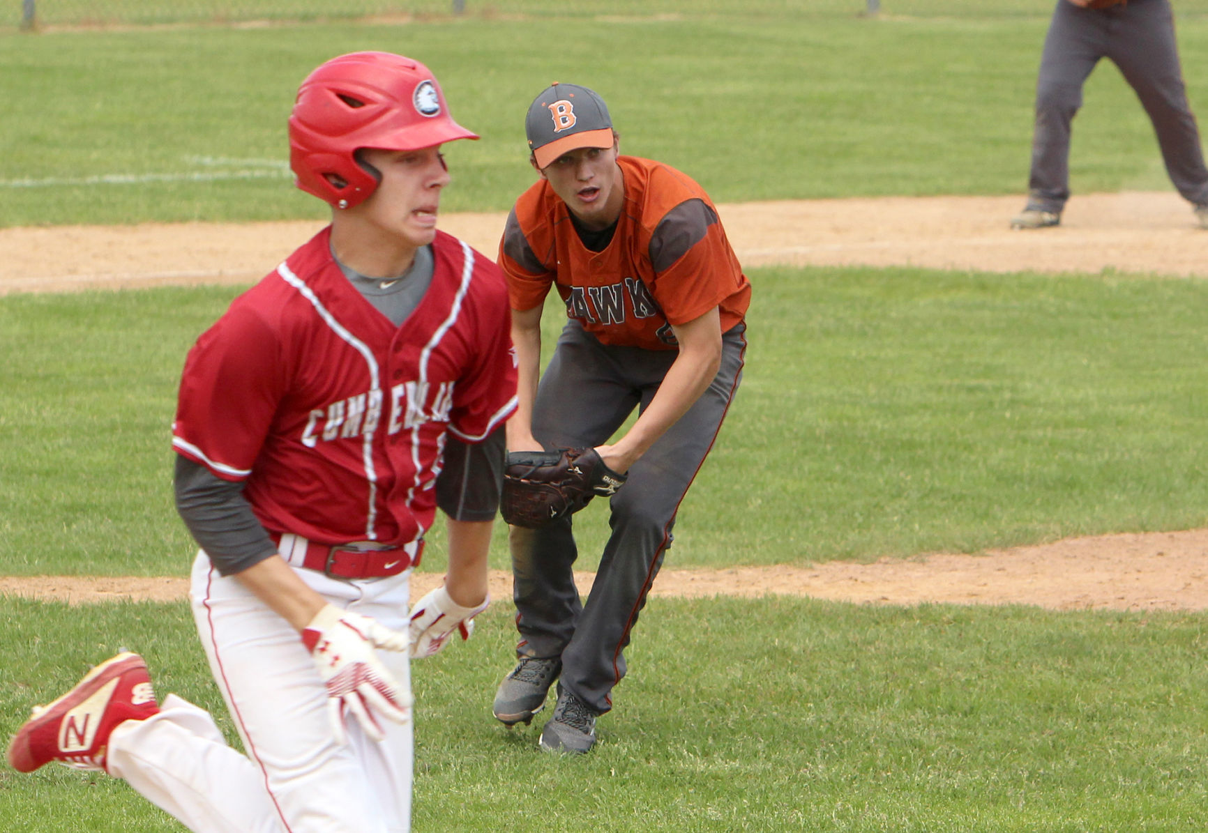 Bloomer baseball vs Cumberland at Casper Park 6-4-19
